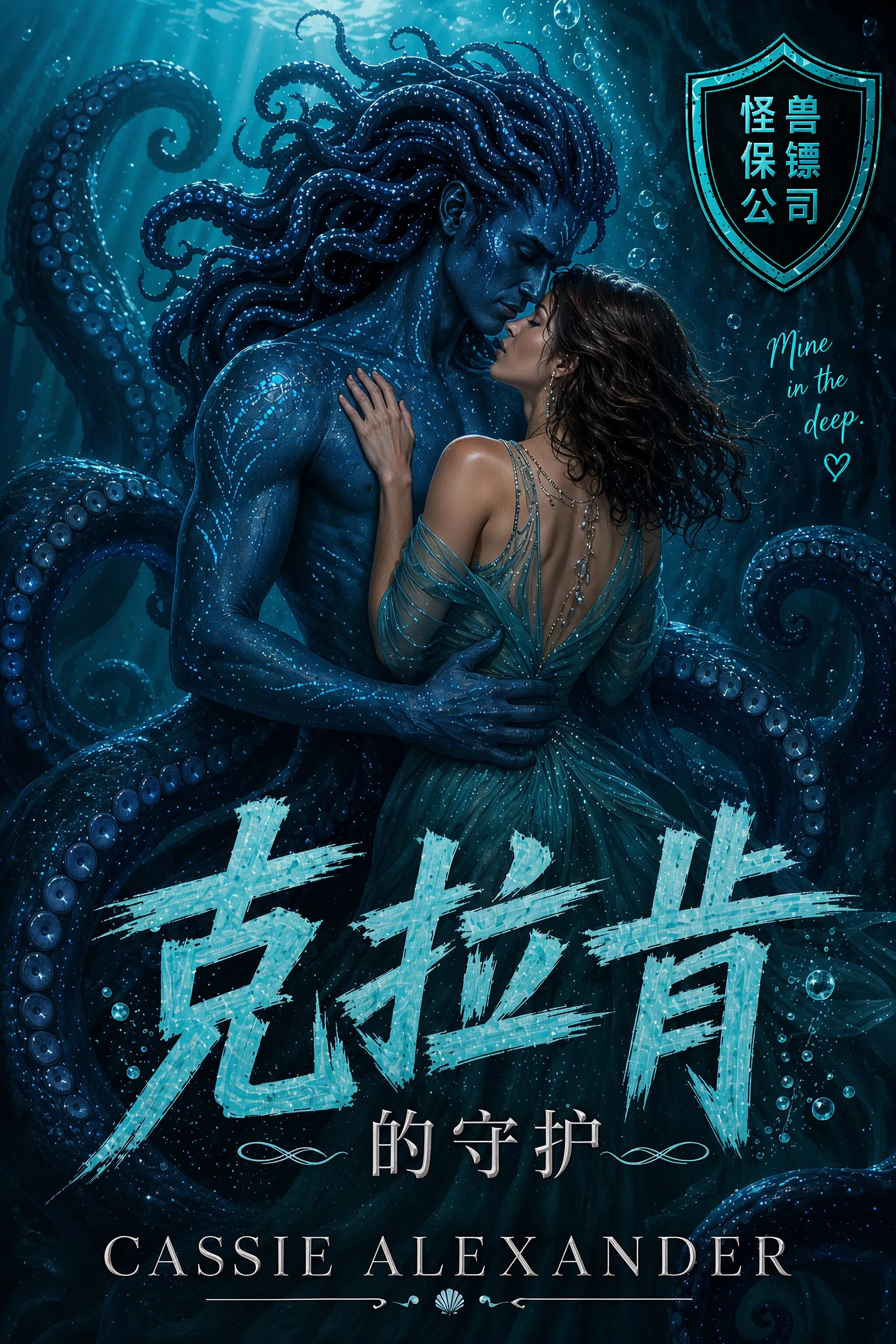 Simplified Chinese cover for Guarded by the Kraken.