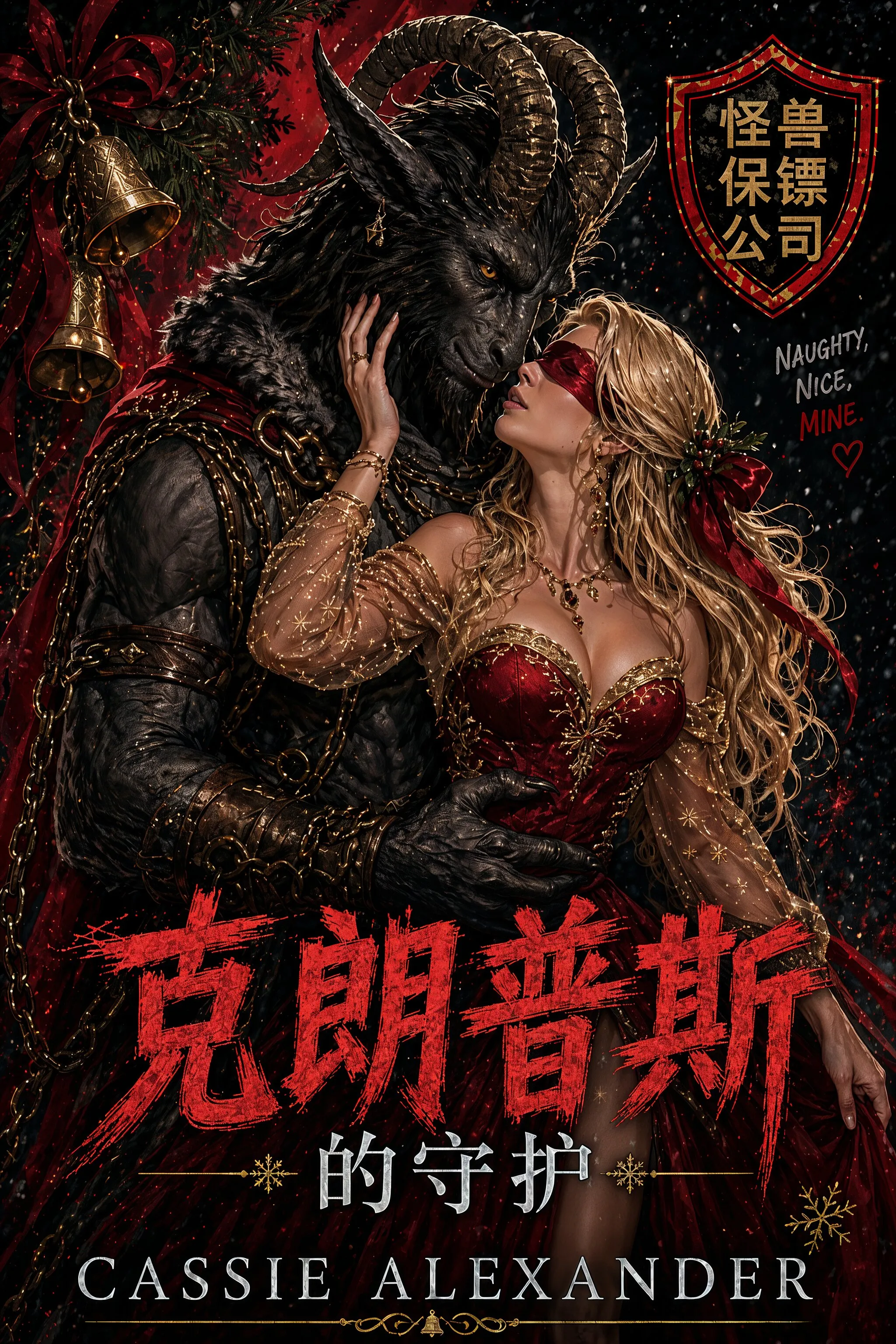 Simplified Chinese cover for Guarded by the Krampus.
